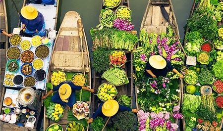 Tour ghép trọn gói Hà Nội - Cần Thơ - Cà Mau 4N3Đ